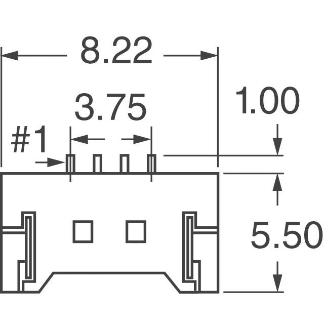 537800570 Molex  Headers Male Pins